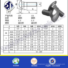Main product round head square neck bolt